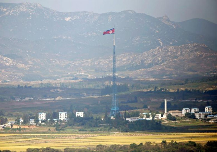 Triều Tiên rải mìn ở làng đình chiến