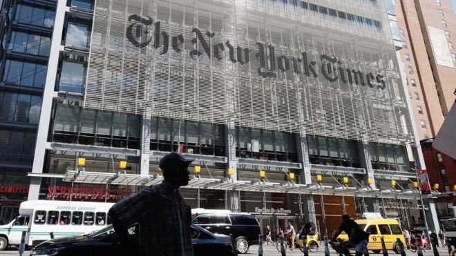 Mỹ nghi tình báo Nga tấn công New York Times