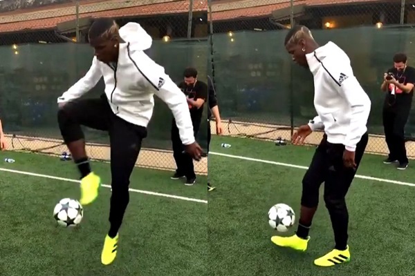 Xem Pogba tâng bóng