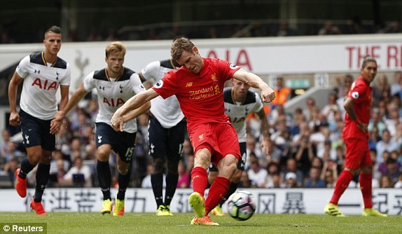 Video bàn thắng Tottenham 1-1 Liverpool