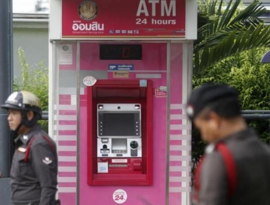 34.000 USD bị rút trộm tại các cây ATM ở Thái Lan