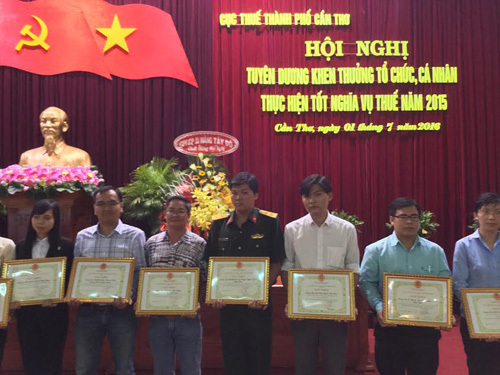 Suntory PepsiCo Việt Nam được vinh danh vì thành tích nộp thuế