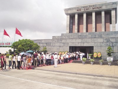 Tạm ngừng tổ chức viếng Chủ tịch Hồ Chí Minh