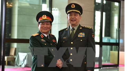 Bộ trưởng Quốc phòng TQ: Xử lý thỏa đáng bất đồng ở Biển Đông