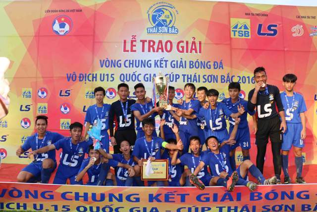 Hạ PVF, HAGL thâu tóm danh hiệu ở giải U15 Quốc gia