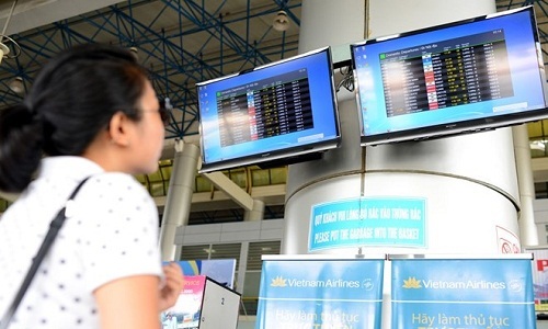 Sân bay Nội Bài chỉ phát loa thông báo 1 lần