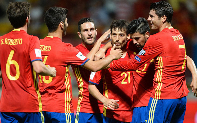 Video bàn thắng Tây Ban Nha 8-0 Liechtenstein