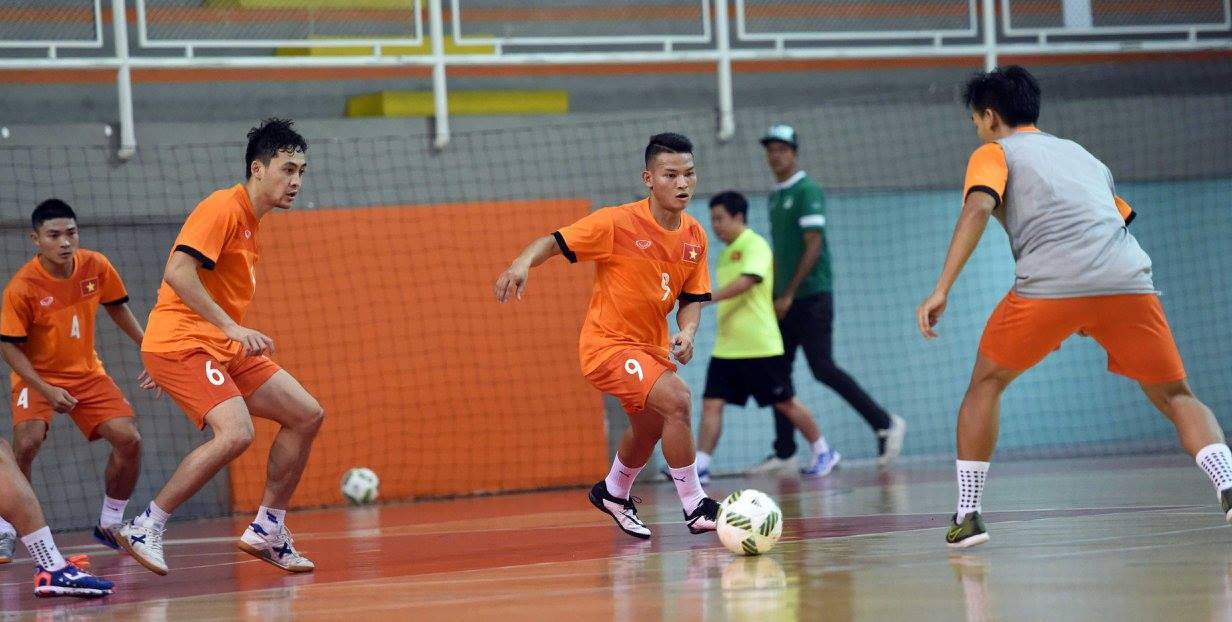 ĐT futsal VN háo hức luyện công, sẵn sàng cho World Cup