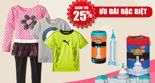 Quà trung thu cho bé: Giảm thêm đặc biệt tại VNNShop