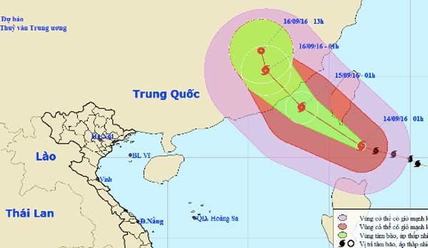 Hôm nay siêu bão mạnh cấp 17 vào biển Đông