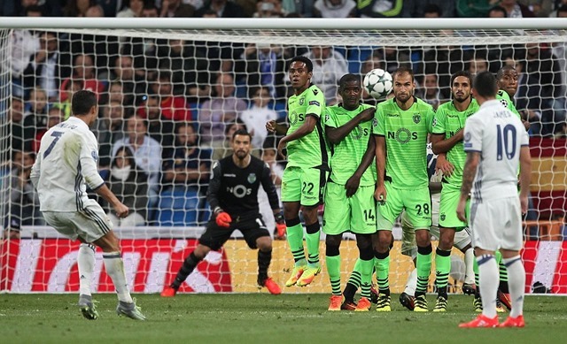 Chiêm ngưỡng tuyệt phẩm sút phạt của Ronaldo cứu rỗi Real