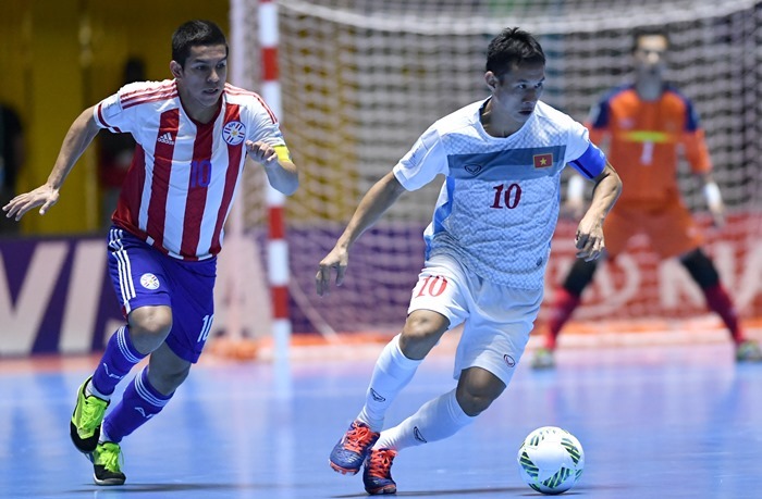 Tuyển futsal Việt Nam không thể gây bất ngờ trước Paraguay