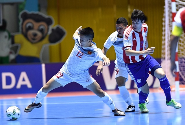 Video bàn thắng futsal Việt Nam 1-7 Paraguay