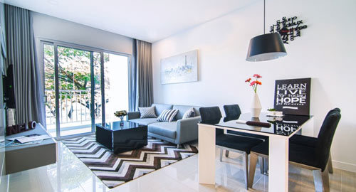 Mua nhà thô nhận nhà hoàn thiện ở Nam Sài Gòn