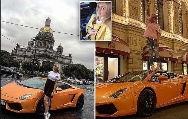 Nga truy tìm chân dài lái siêu xe trên đường của Putin