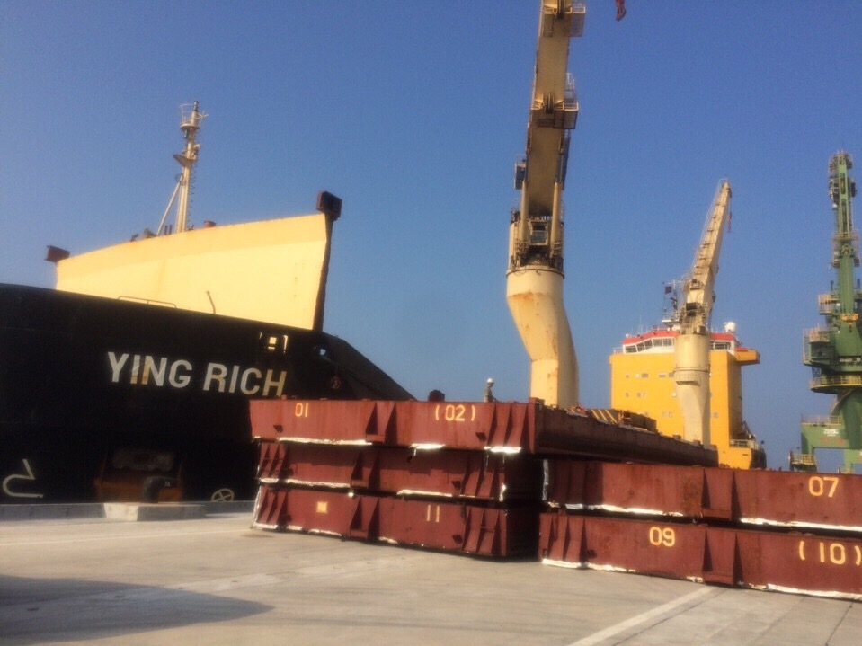 168 tấn bùn bô xít trên tàu Formosa nhập về