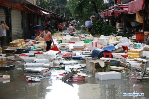 Trung Quốc thiệt hại nặng vì siêu bão