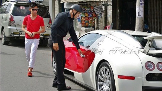 Bugatti Veyron của Minh