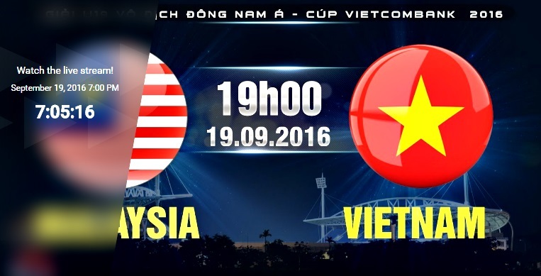 Link xem trực tiếp U19 Việt Nam vs U19 Malaysia