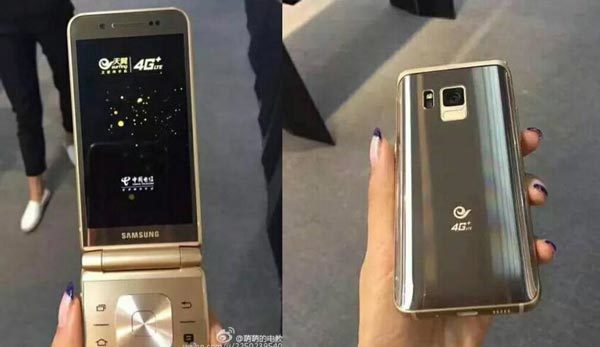 Lộ ảnh mới về smartphone nắp gập sắp ra mắt của Samsung