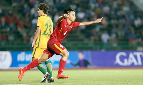 Video bàn thắng U16 Việt Nam 3-2 U16 Australia
