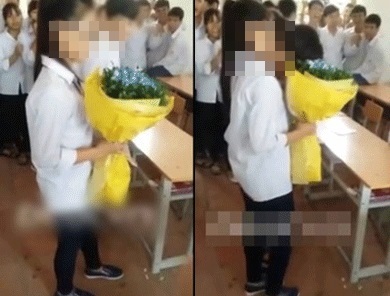 Học sinh Việt tỏ tình gây sốc khiến phụ huynh giật mình