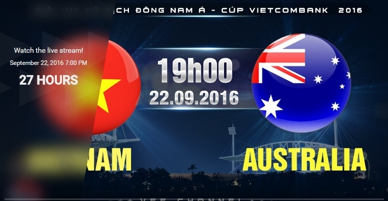 Link xem trực tiếp U19 Việt Nam vs U19 Australia