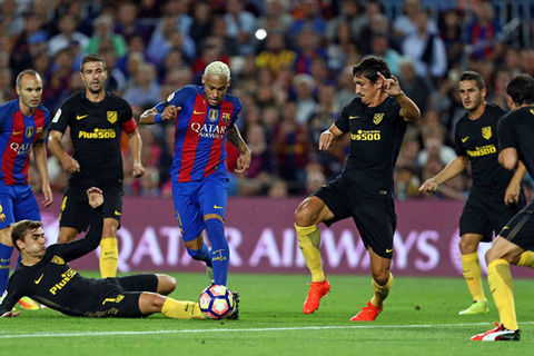 Video bàn thắng Barca 1-1 Atletico Madrid