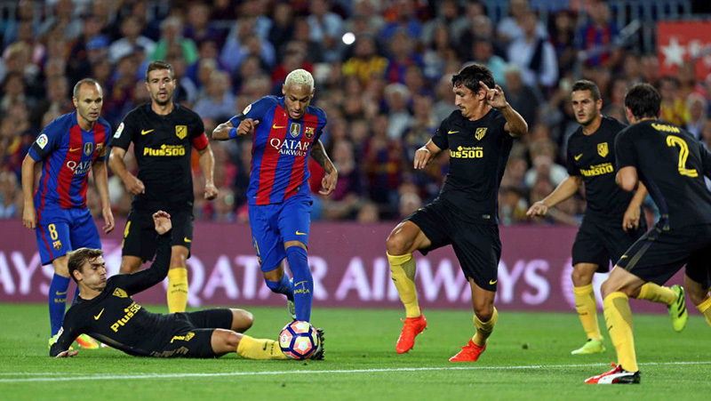 Video bàn thắng Barca 1-1 Atletico Madrid