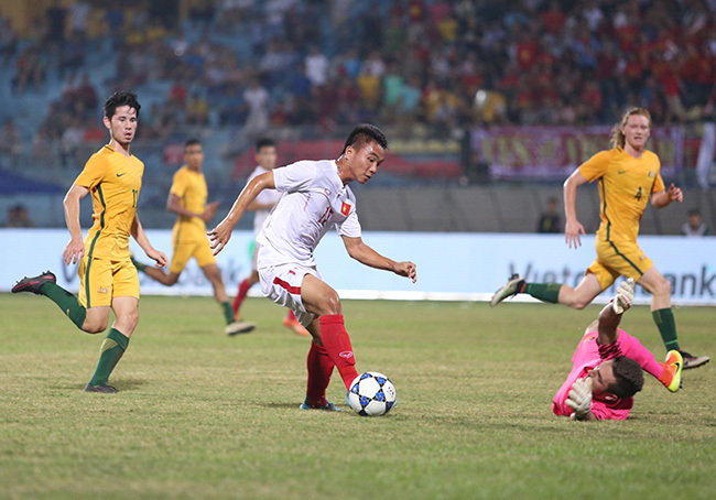 U19 Việt Nam thua đậm U19 Australia ở bán kết
