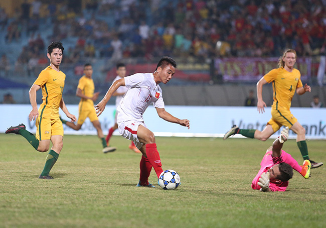 U19 Việt Nam thua đậm U19 Australia ở bán kết