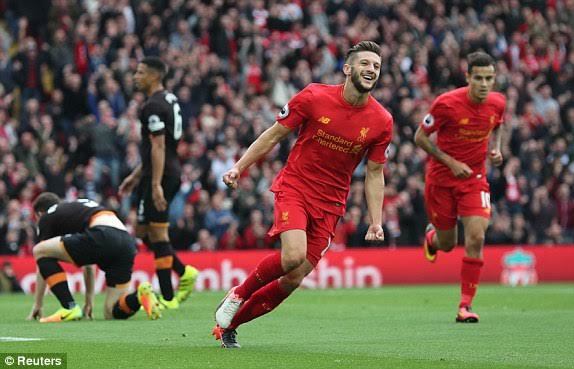 Milner lập cú đúp, Liverpool thắng hủy diệt trên sân nhà
