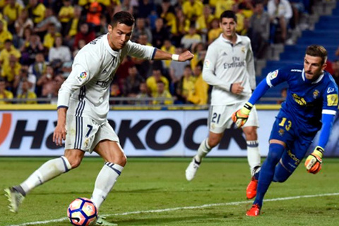 Video bàn thắng Las Palmas 2-2 Real Madrid