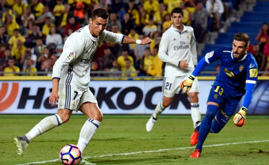 Video bàn thắng Las Palmas 2-2 Real Madrid