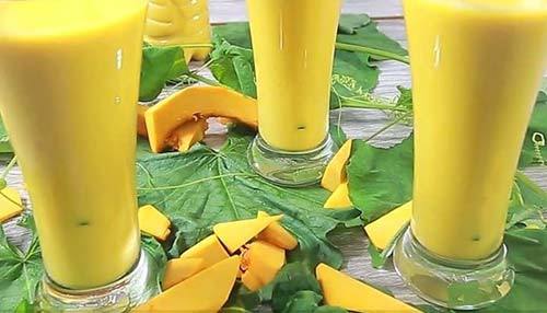 Long lanh da trắng, cân tăng vù vù với sữa bí đỏ mè đen