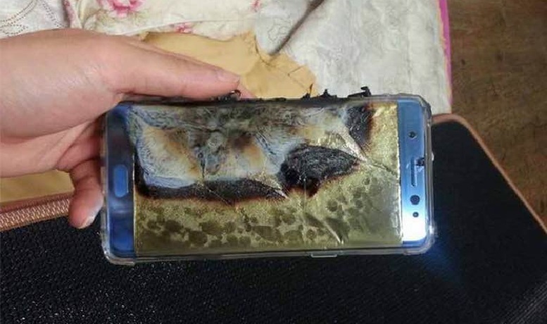 Galaxy Note 7 vẫn nổ tan xác pháo dù được thay pin mới