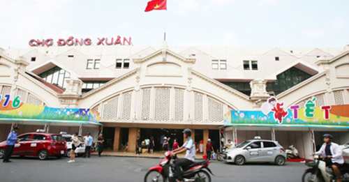 Đề xuất xây chợ Đồng Xuân 4 tầng nổi, 5 tầng hầm