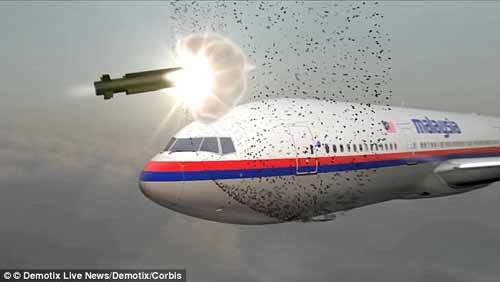 'Tên lửa Nga đã bắn rơi máy bay MH17'