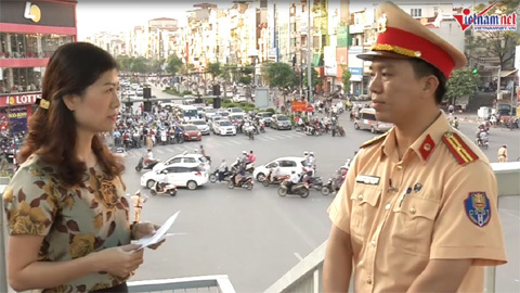 Thảm cảnh tắc đường trong mắt sếp phó CSGT Hà Nội