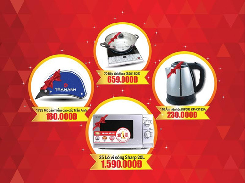 10 ngày đại hạ giá mừng khai trương Trần Anh Đà Nẵng