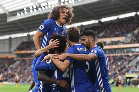 Video bàn thắng Hull 0-2 Chelsea