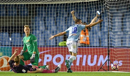 Video bàn thắng Celta Vigo 4-3 Barcelona