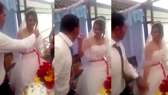 10 clip nóng: Cô dâu bị tát vì đùa chồng quá trớn