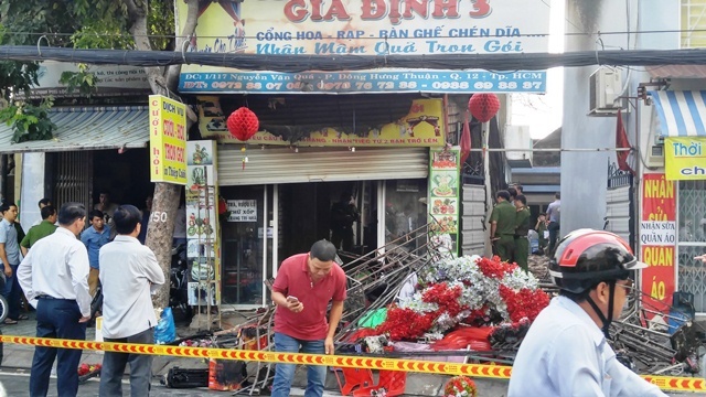 TP.HCM: Cháy nhà trong đêm, cả gia đình chết thảm