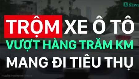 Trộm xe, đi hàng trăm km để tiêu thụ mà chưa học lái bao giờ