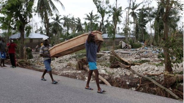 Bão Matthew, Haiti, Florida, sơ tán
