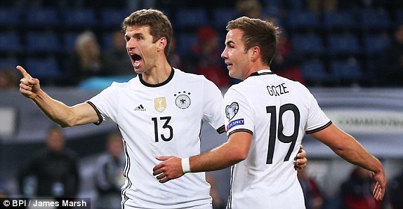 Video bàn thắng Đức 3-0 CH Czech