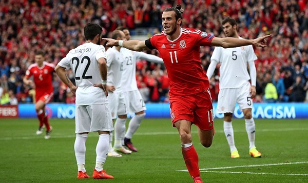 Gareth Bale ghi bàn, xứ Wales vẫn chia điểm trước Georgia