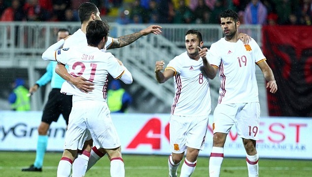 Diego Costa lập công, Tây Ban Nha bỏ túi 3 điểm