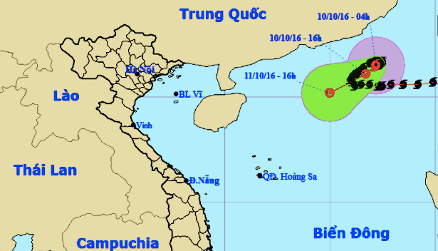 Bão số 6 thành áp thấp, miền Trung mưa to